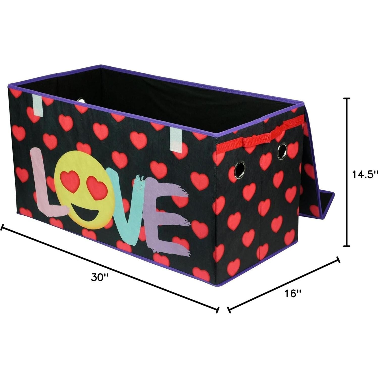 Cofre de Almacenamiento Plegable Idea Nuova Emoji Pals