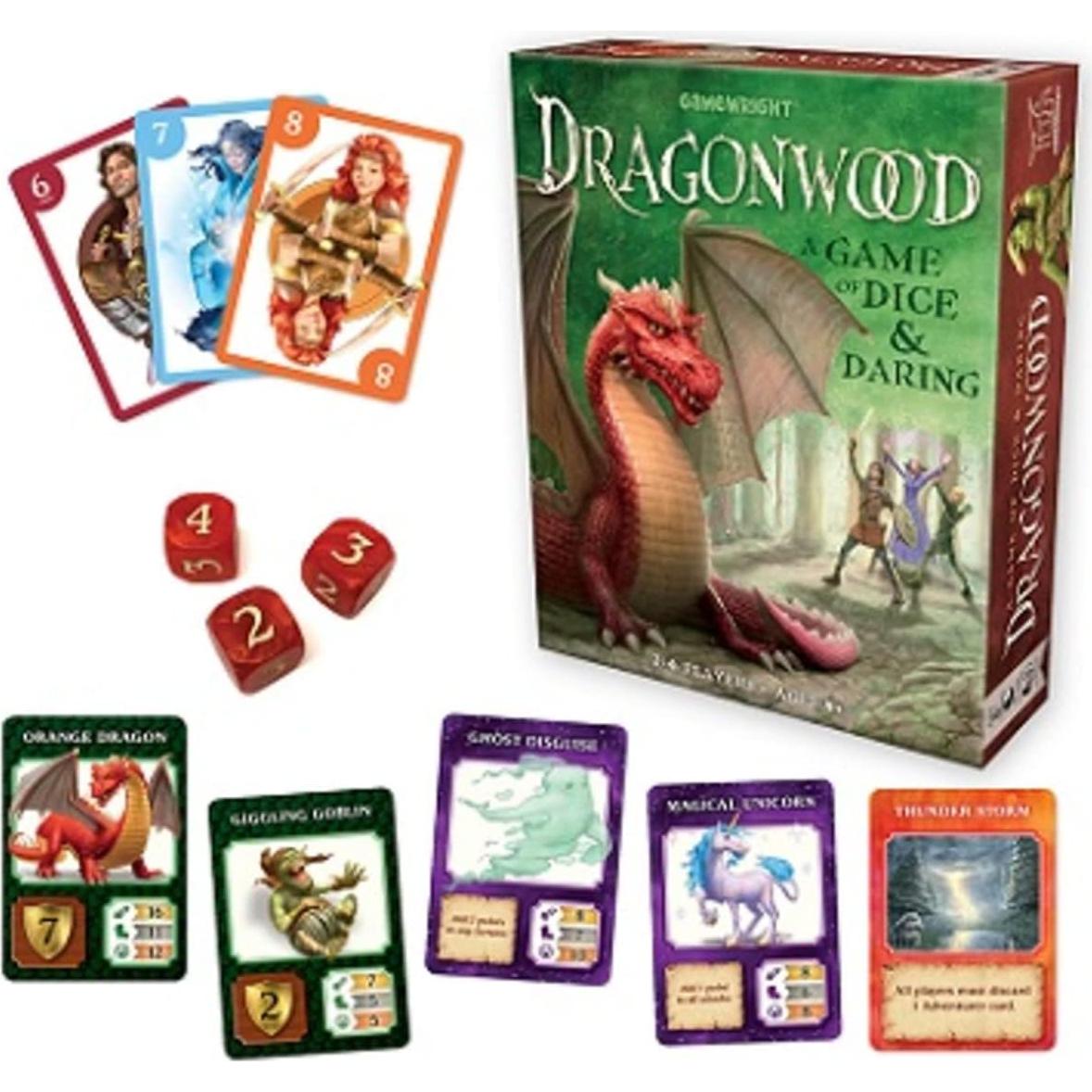 Juego de Mesa Dragonwood Gamewright 2-4 Jugadores 20 min