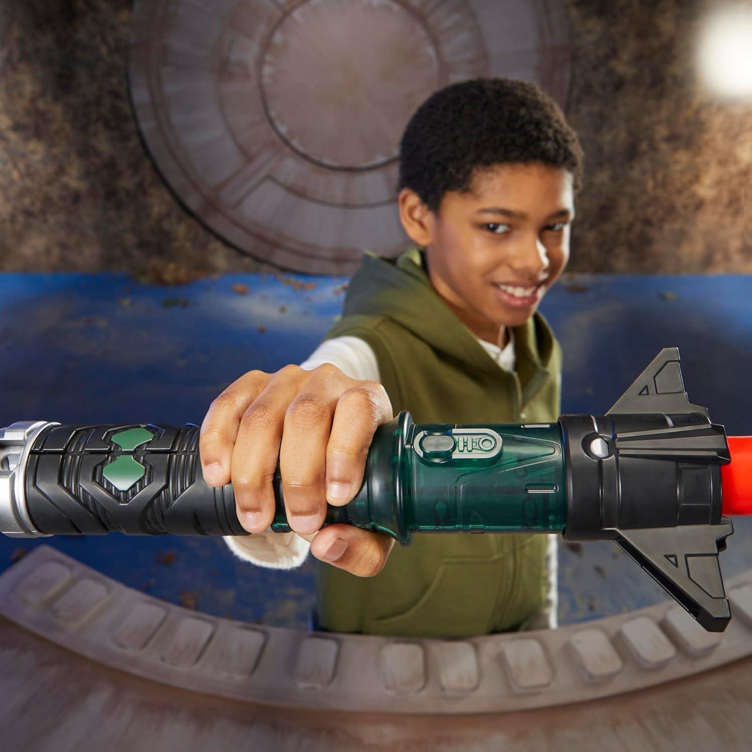 Sable de Luz Forja Kyber Baylan Skoll Naranja Hasbro