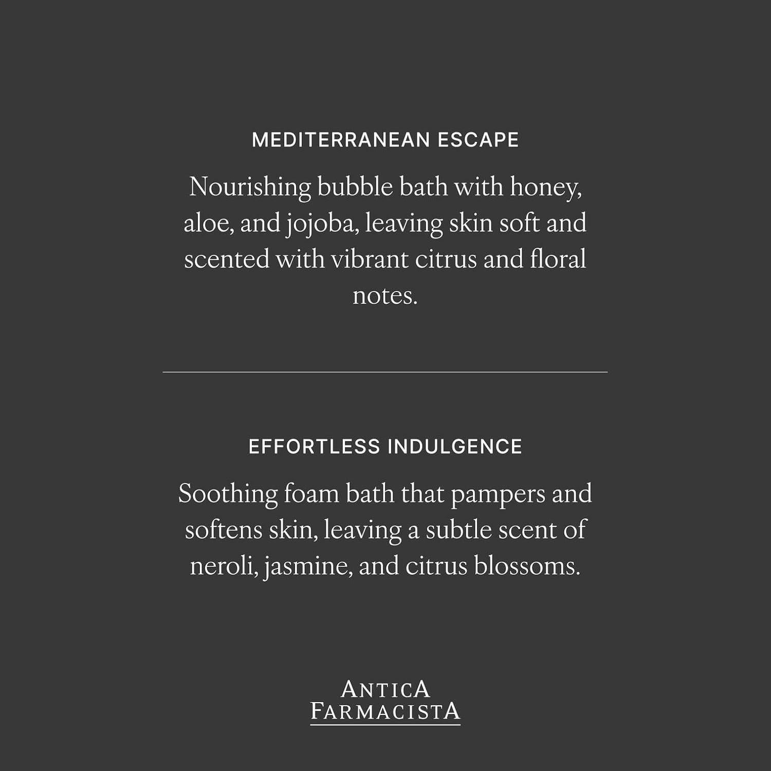 Baño de Burbujas Antica Farmacista 473 ml - Neroli y Tónico