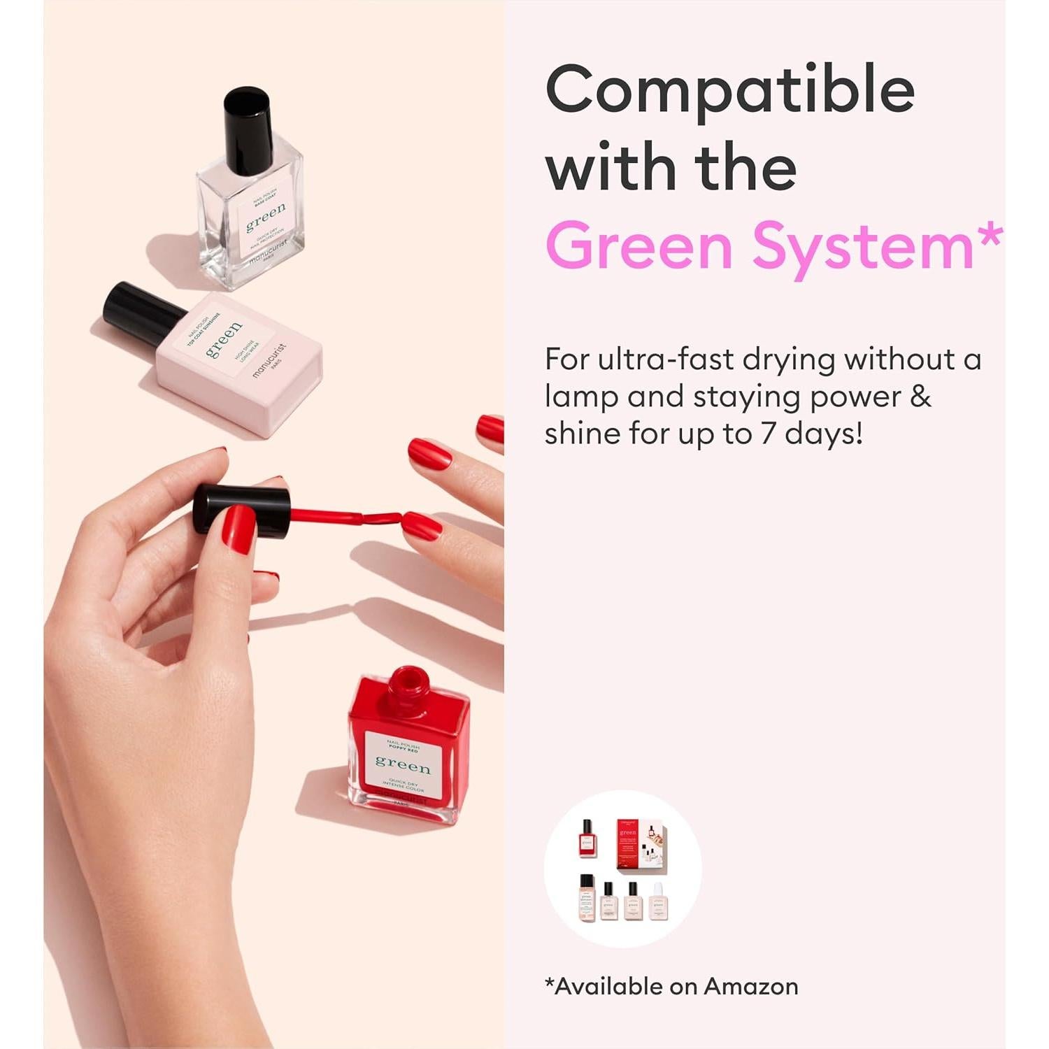 Esmalte de Uñas Manucurist Verde Hortensia 14.79 ml Vegano