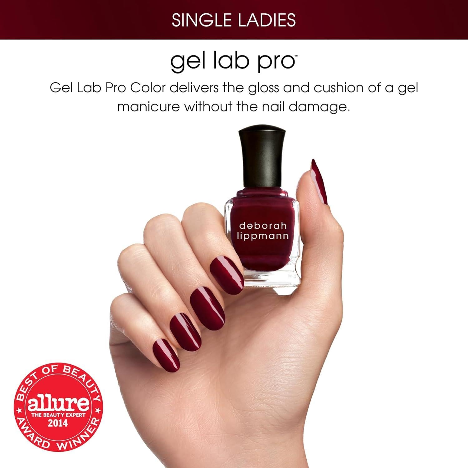 Esmalte de Uñas Gel Lab Pro Deborah Lippmann Rojo Damas Solteras