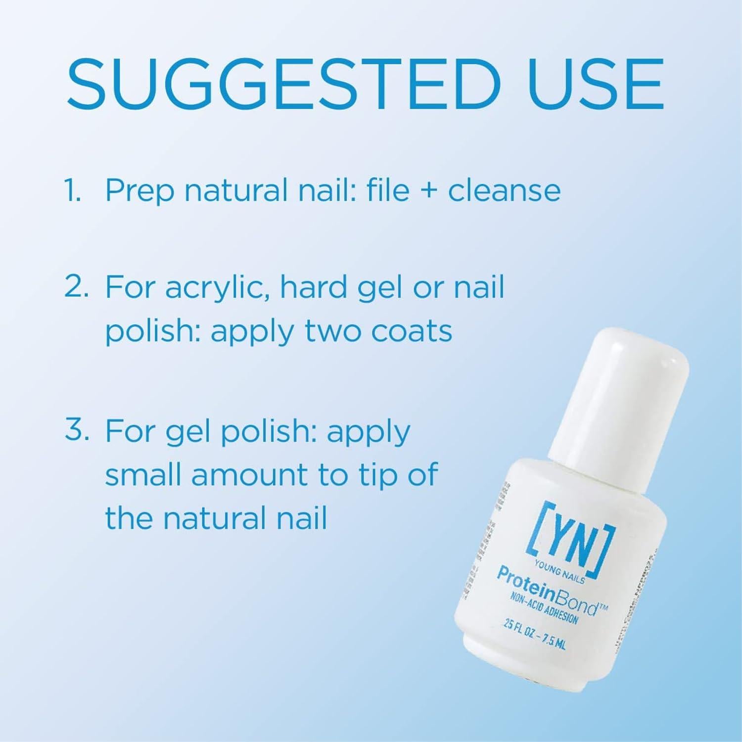 Imprimador de Uñas No Ácido Young Nails Protein Bond 7.4 ml