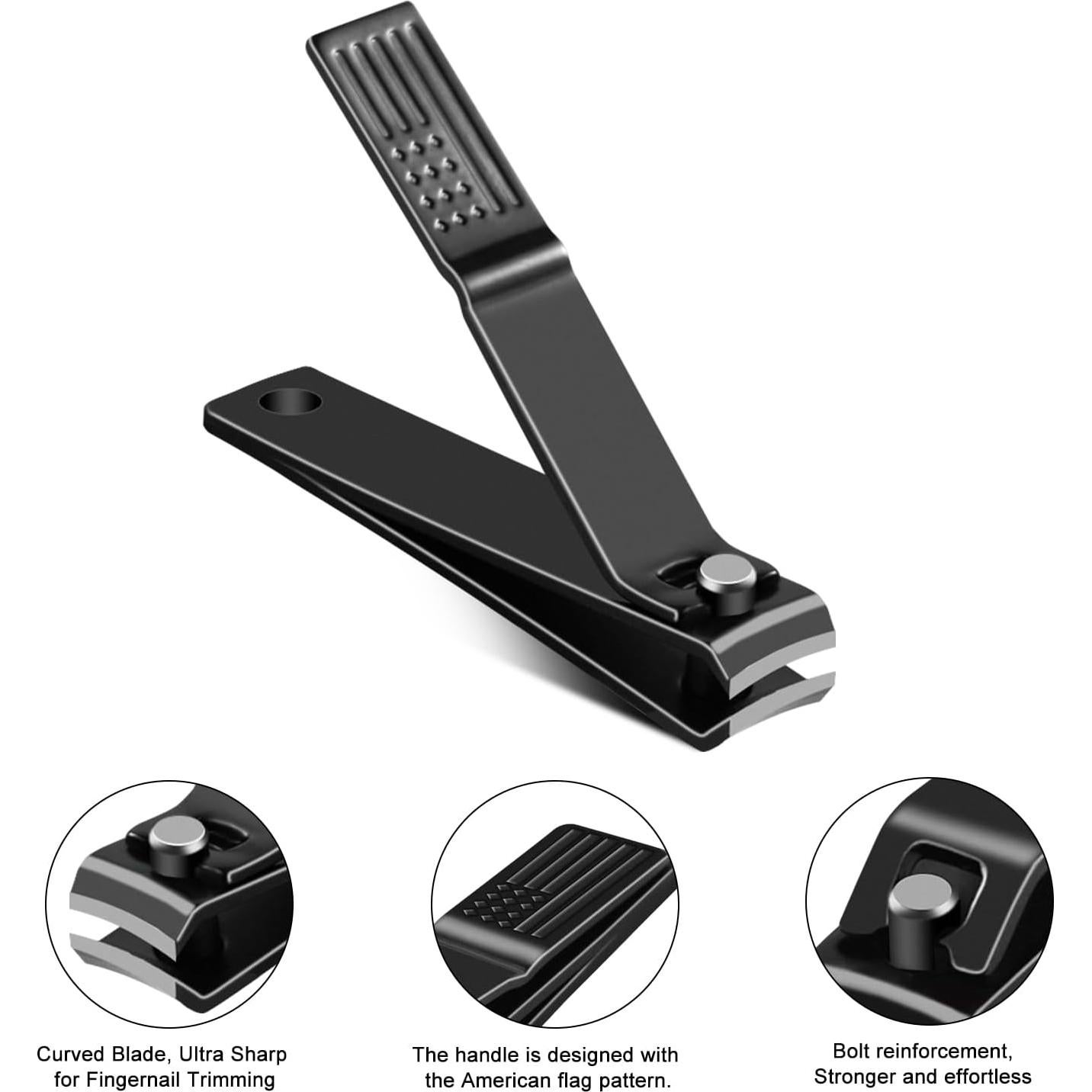 Juego de Cortauñas TwinWolf Acero Inoxidable 2 Piezas