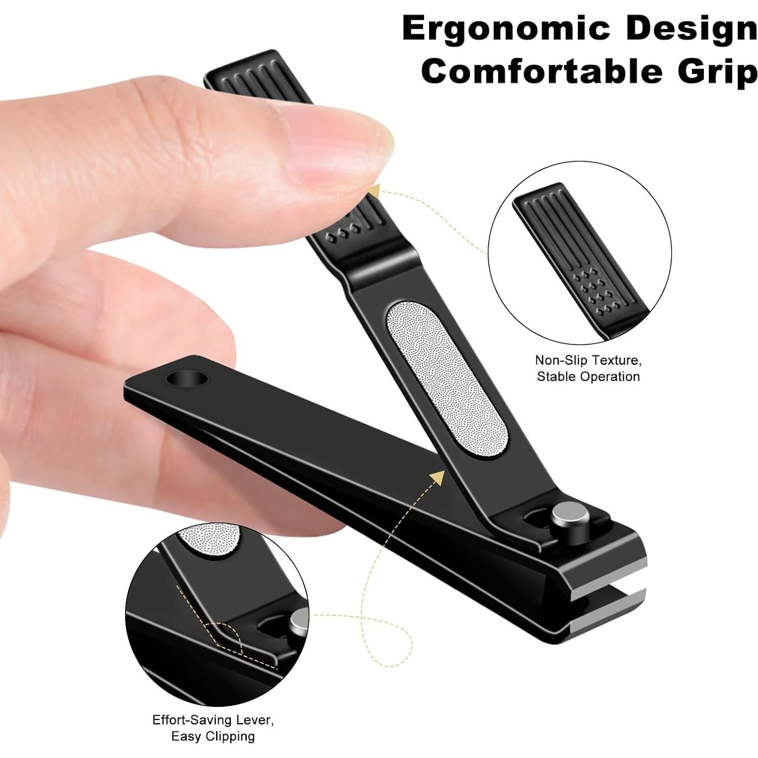 Juego de Cortauñas TwinWolf Acero Inoxidable 2 Piezas