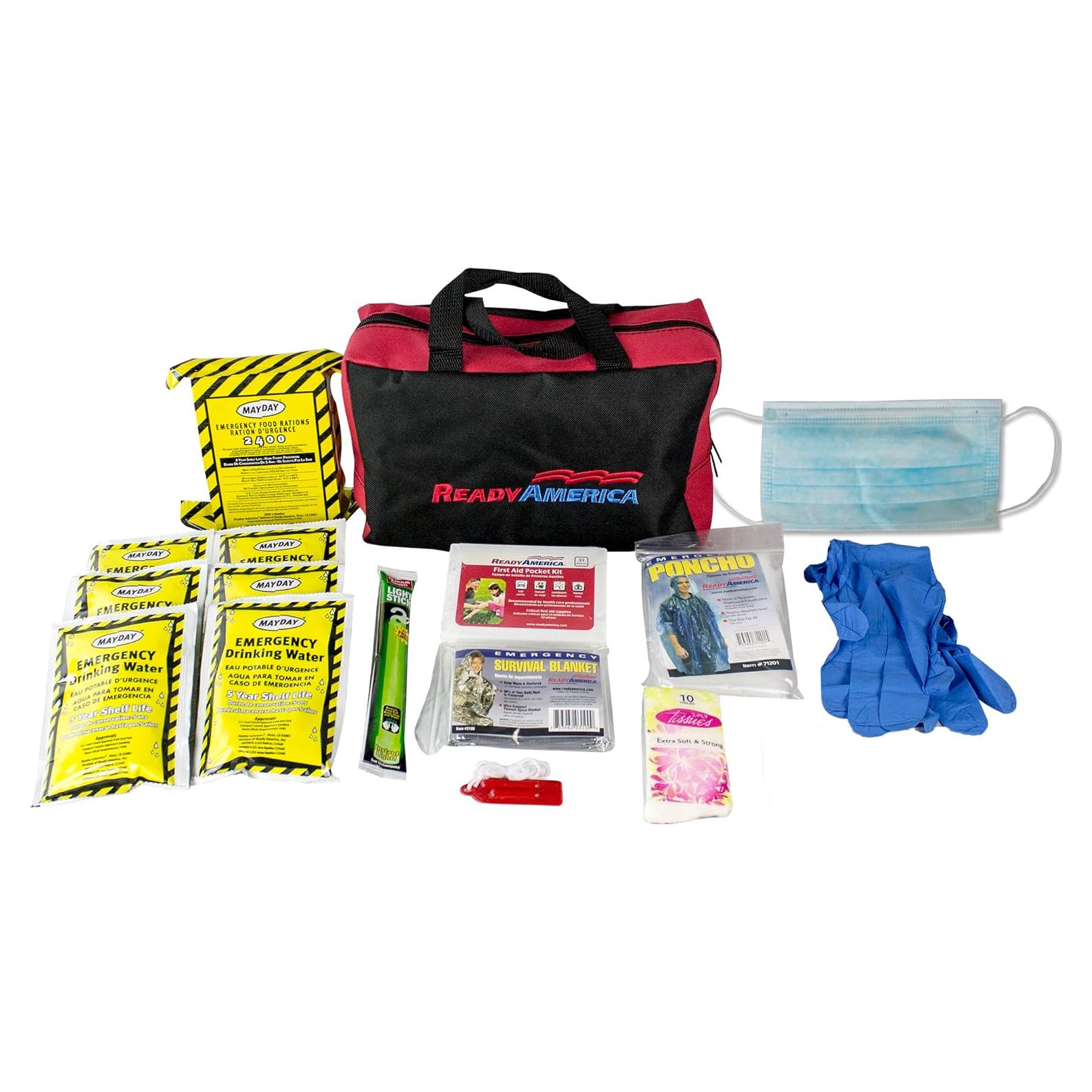 Kit de Emergencia Ready America 70080 para 1 Persona