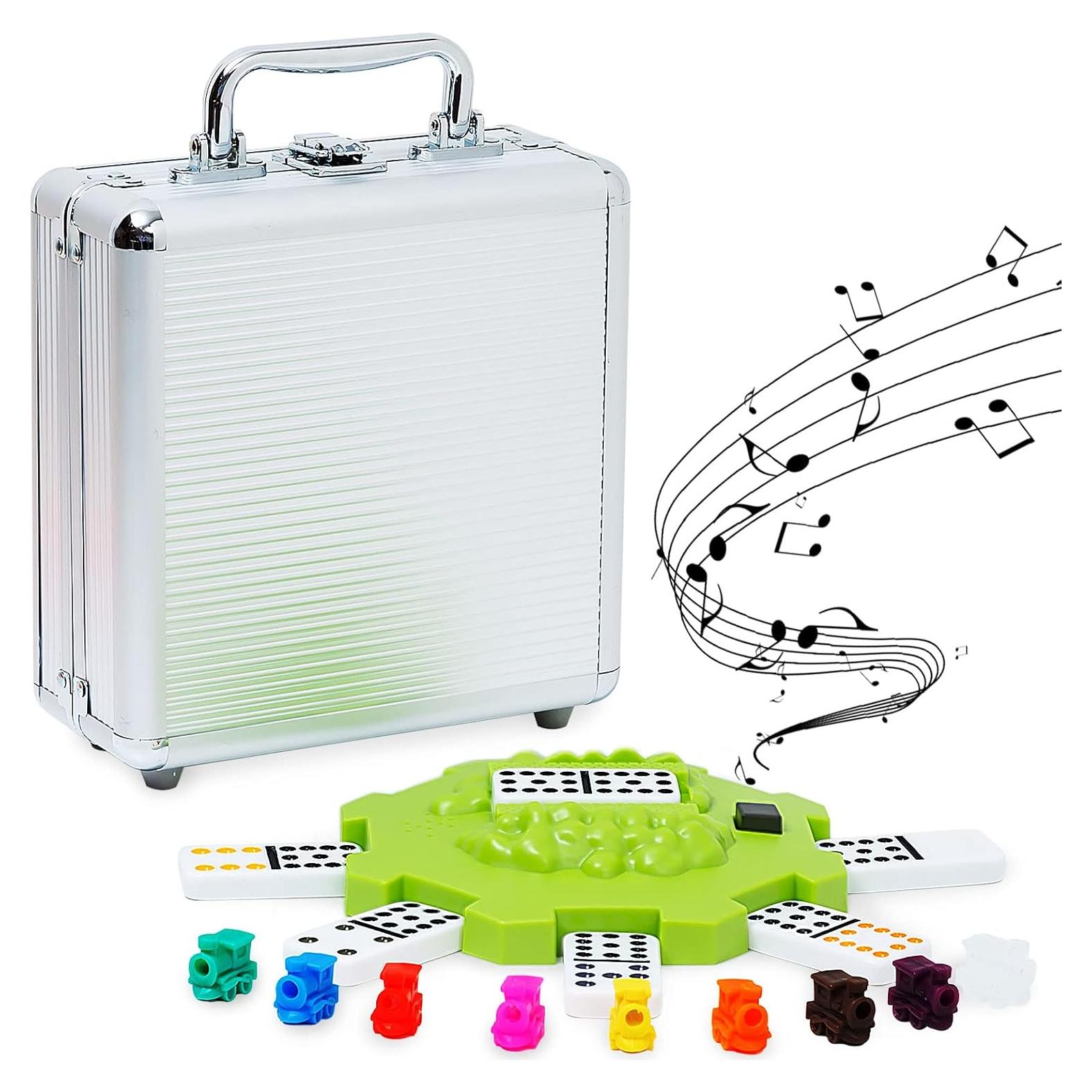 Juego de Dominó Mexicano Yinlo Doble 12 con Estuche