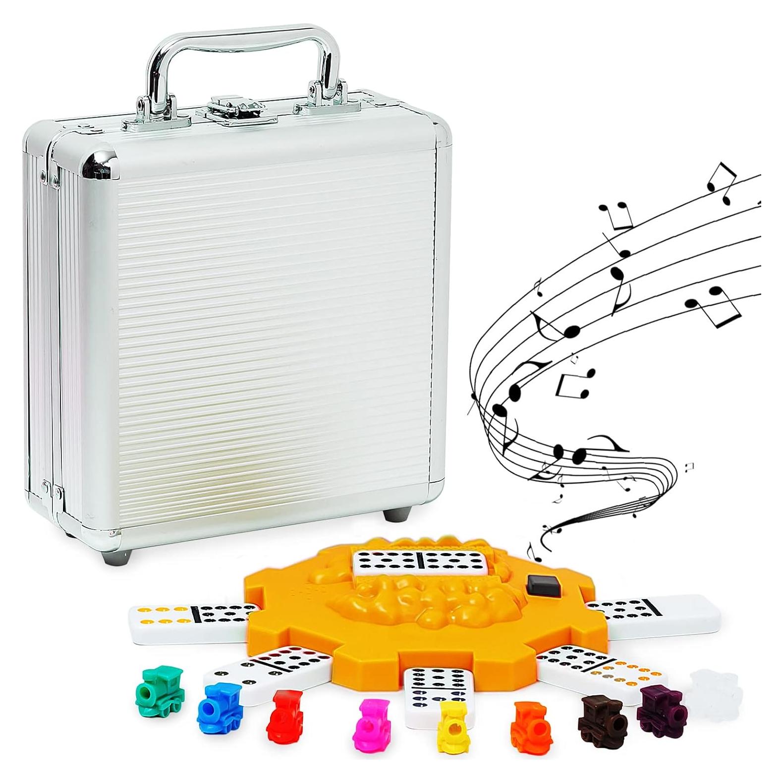 Juego de Dominó Mexicano Yinlo Doble 12 91 Fichas Coloridas