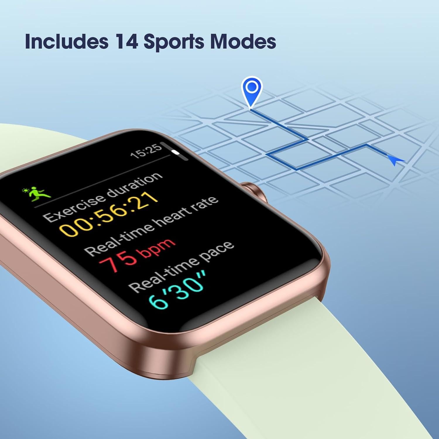 Reloj Inteligente LIVIKEY 41mm Fitness Monitor Cardíaco