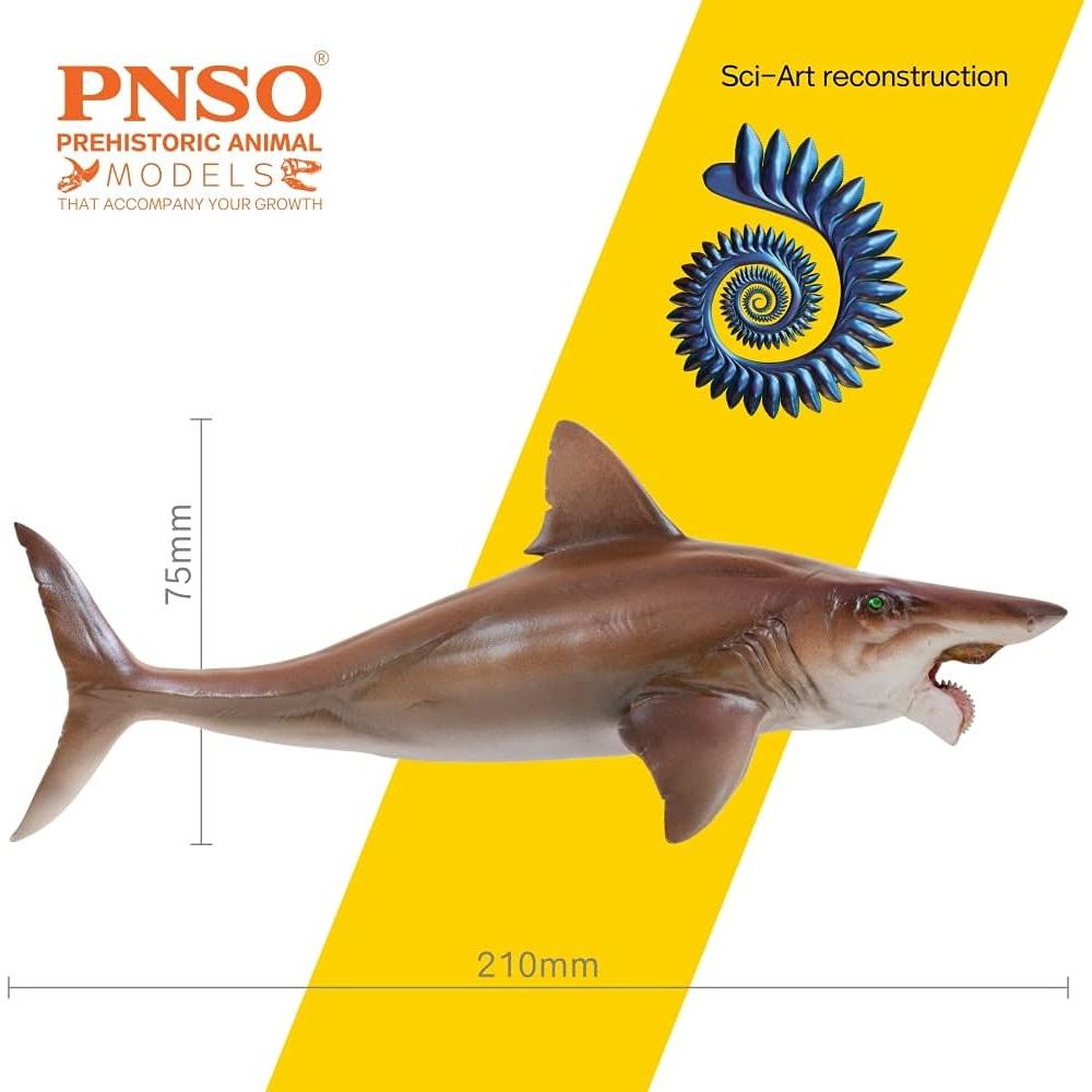 Modelo Prehistórico PNSO 43 Haylee El Helicoprion 25cm