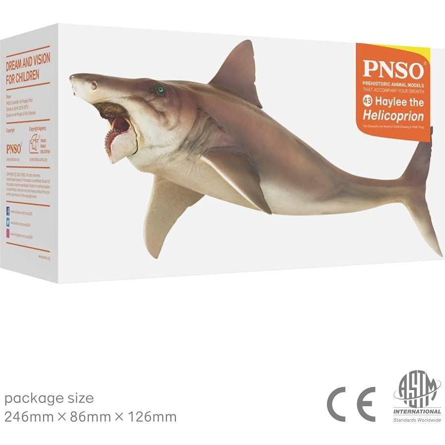 Modelo Prehistórico PNSO 43 Haylee El Helicoprion 25cm