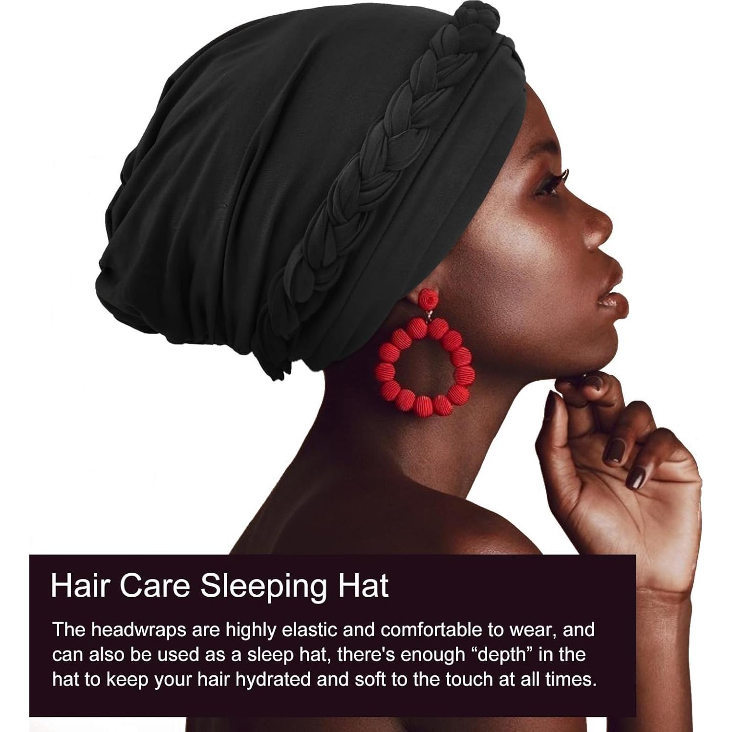 Turbante Trenzado DRESHOW para Mujeres - Gorro Quimioterapia