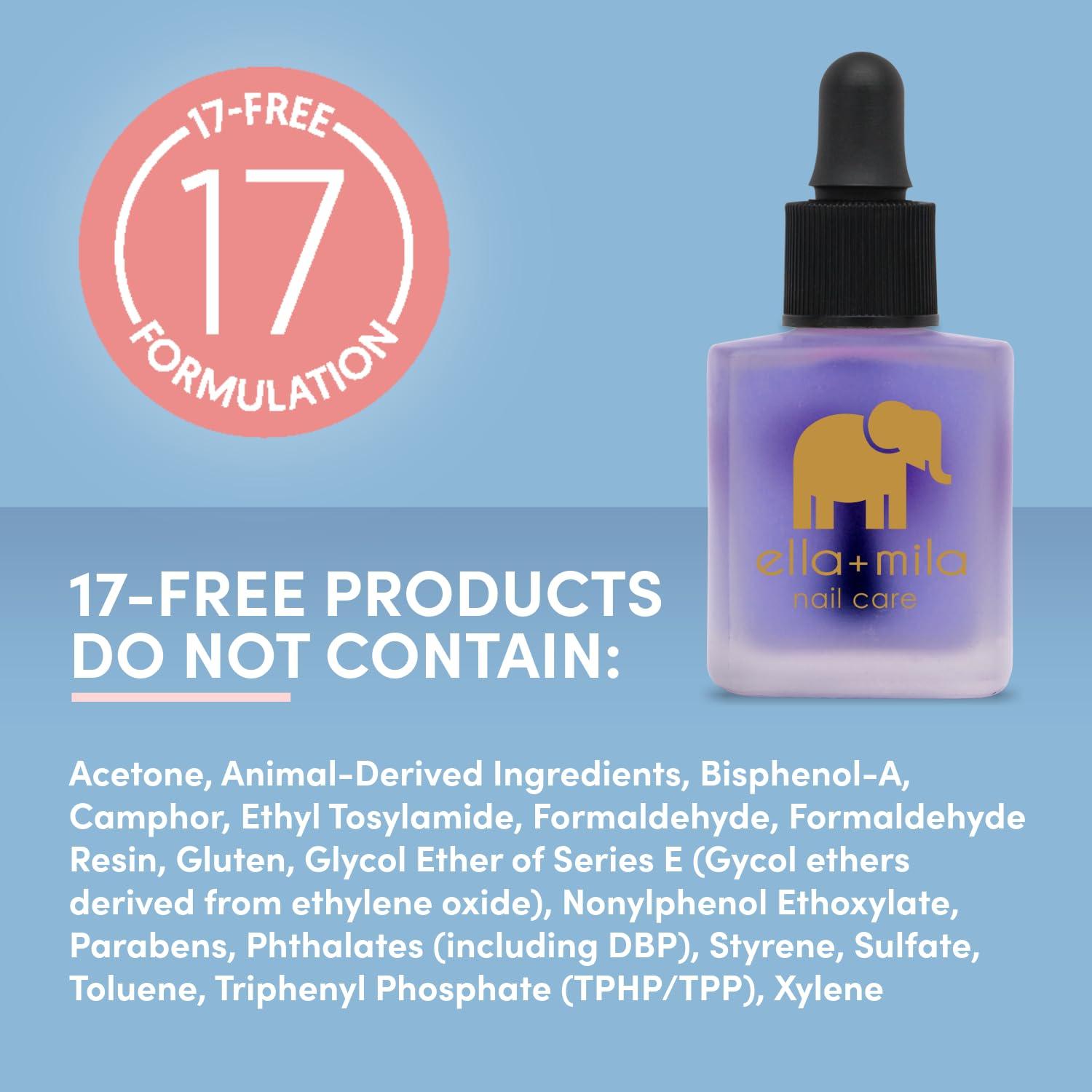 Aceite para Cutículas ella+mila 13.3 ml - Crecimiento y Cuidado de Uñas