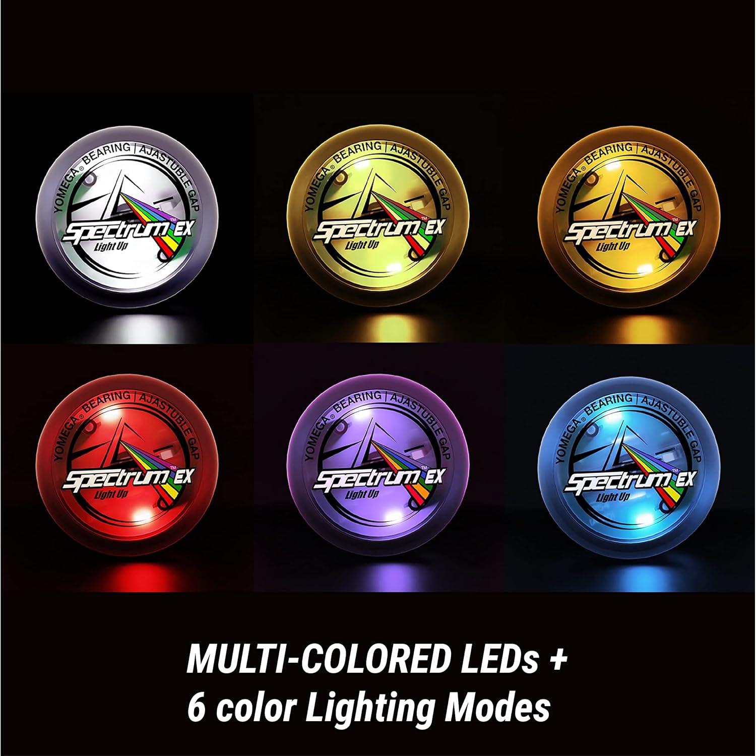 Yomega Spectrum EX Yo-Yo LED Multicolor + 5 Espaciadores