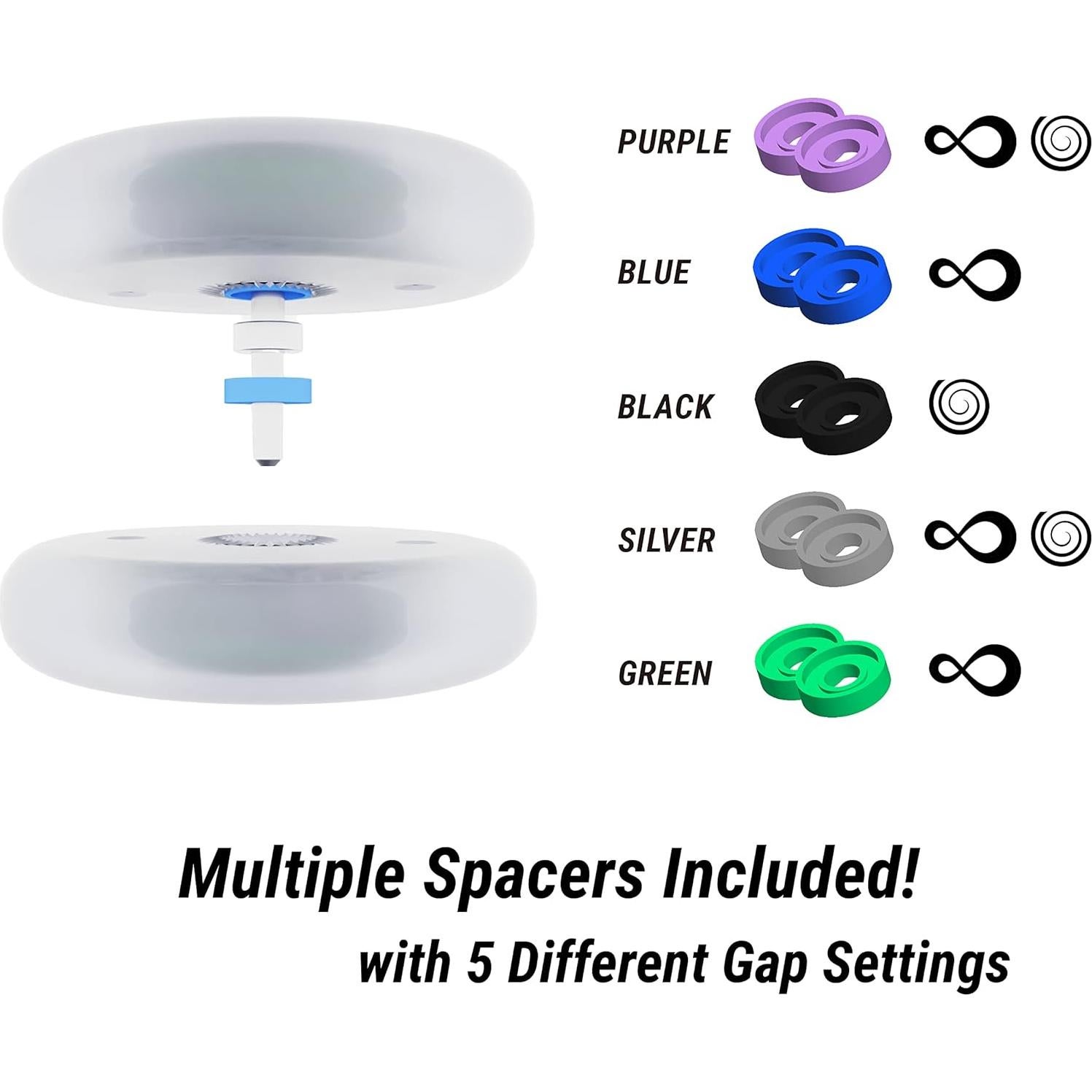 Yomega Spectrum EX Yo-Yo LED Multicolor + 5 Espaciadores