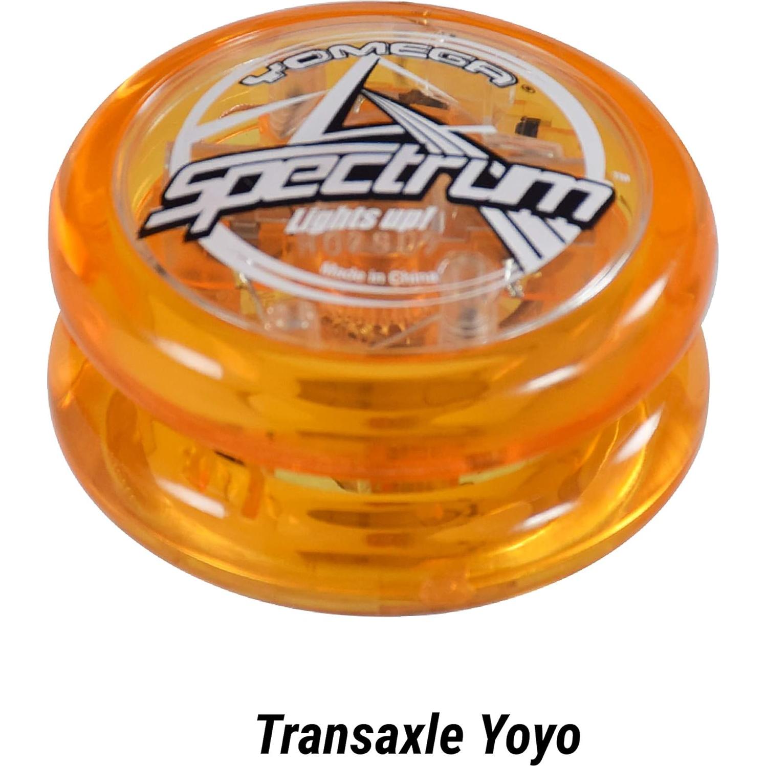 Yoyo Yomega Spectrum Naranja LED Transaxle para Trucos