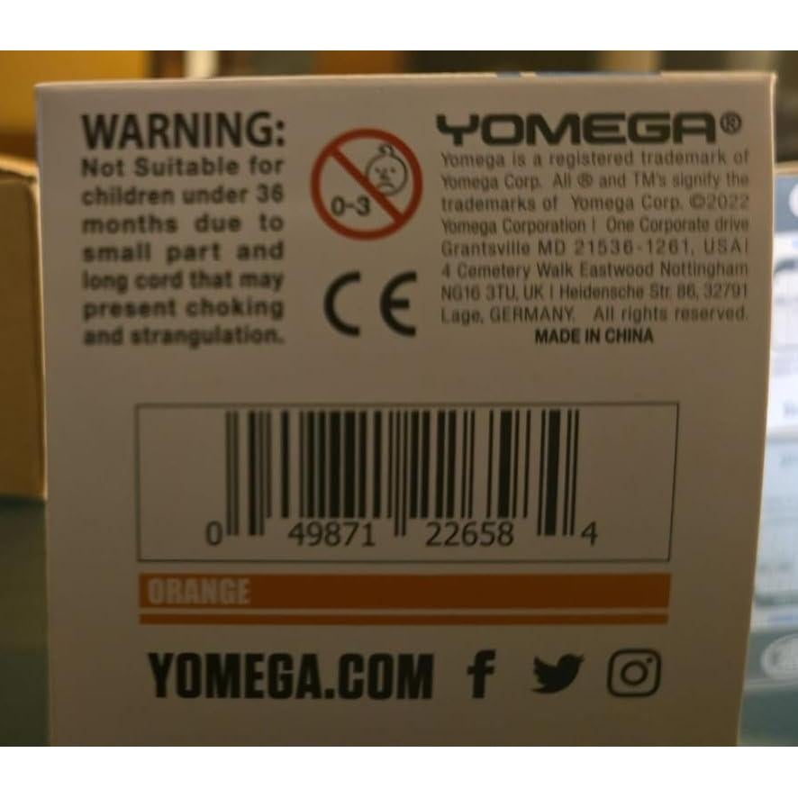 Yoyo Yomega Spectrum Naranja LED Transaxle para Trucos