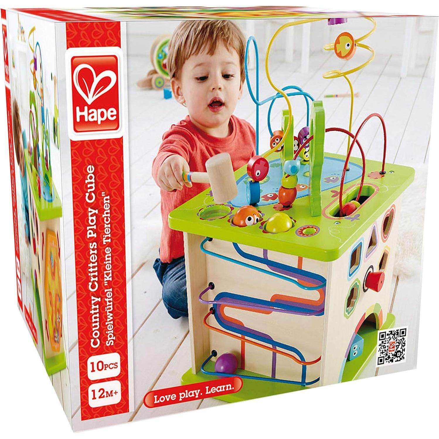Cubo de Actividades Hape E1810 para Niños 1-6 Años