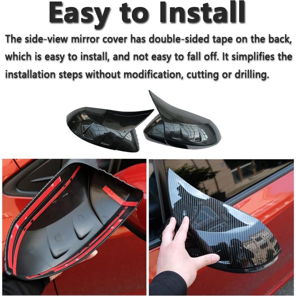 Cubiertas de Espejo Lateral BOYUER para Toyota Corolla 2020-2025