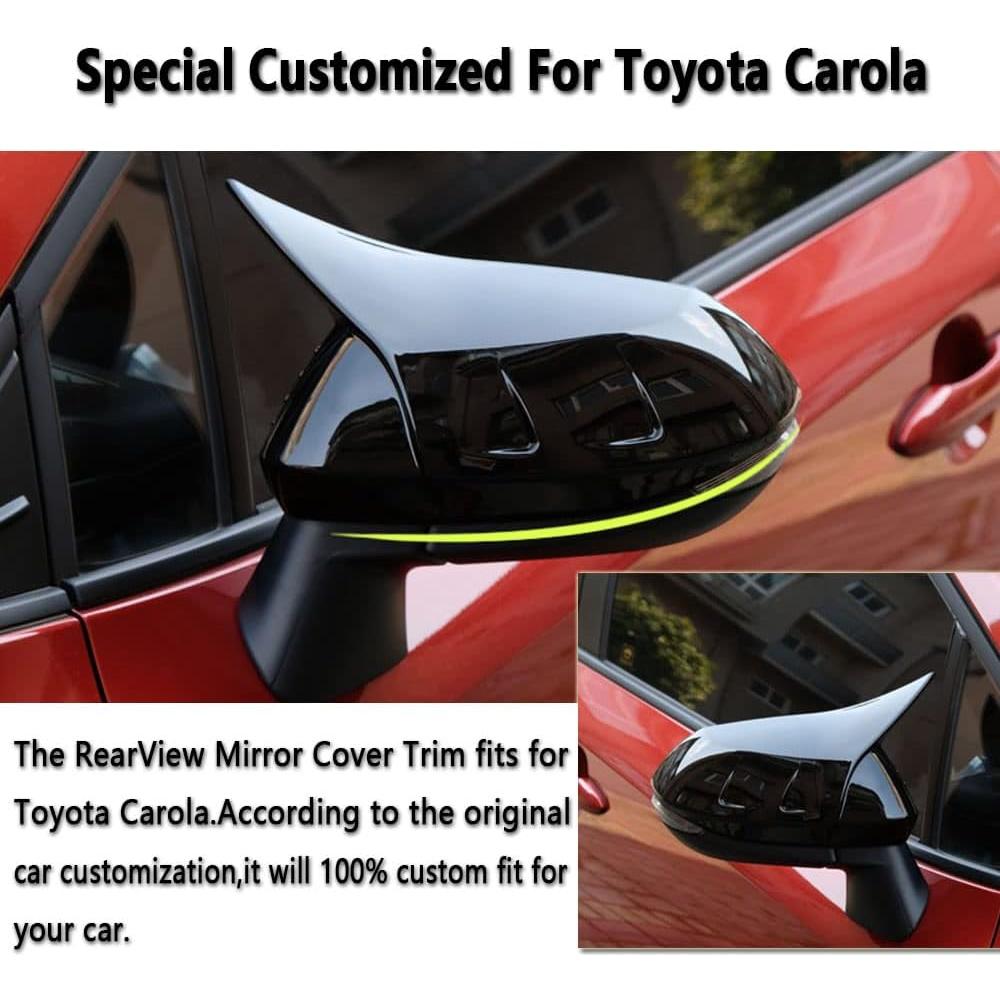 Cubiertas de Espejo Lateral BOYUER para Toyota Corolla 2020-2025