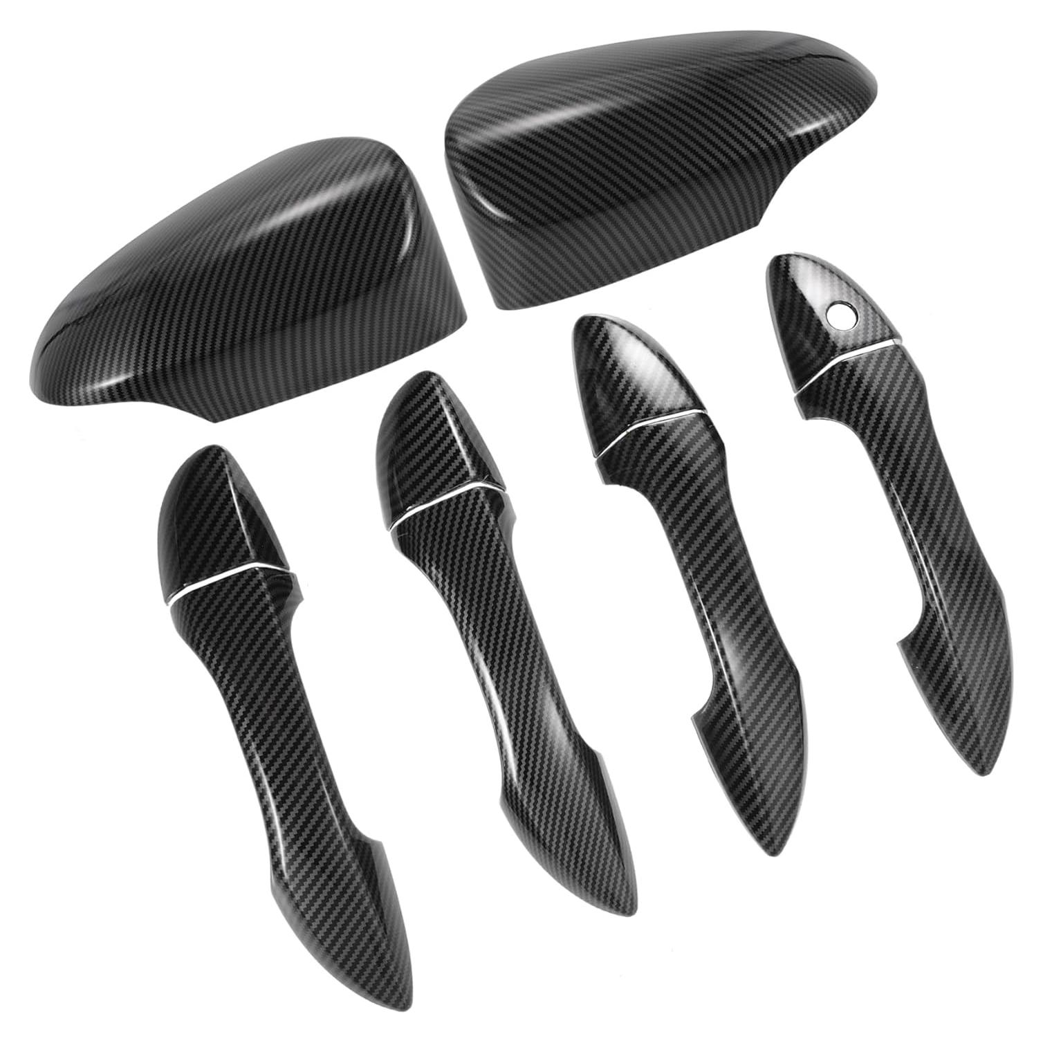 Cubiertas de Espejo Retrovisor Toyota Corolla 2014-2018 Fibra de Carbono