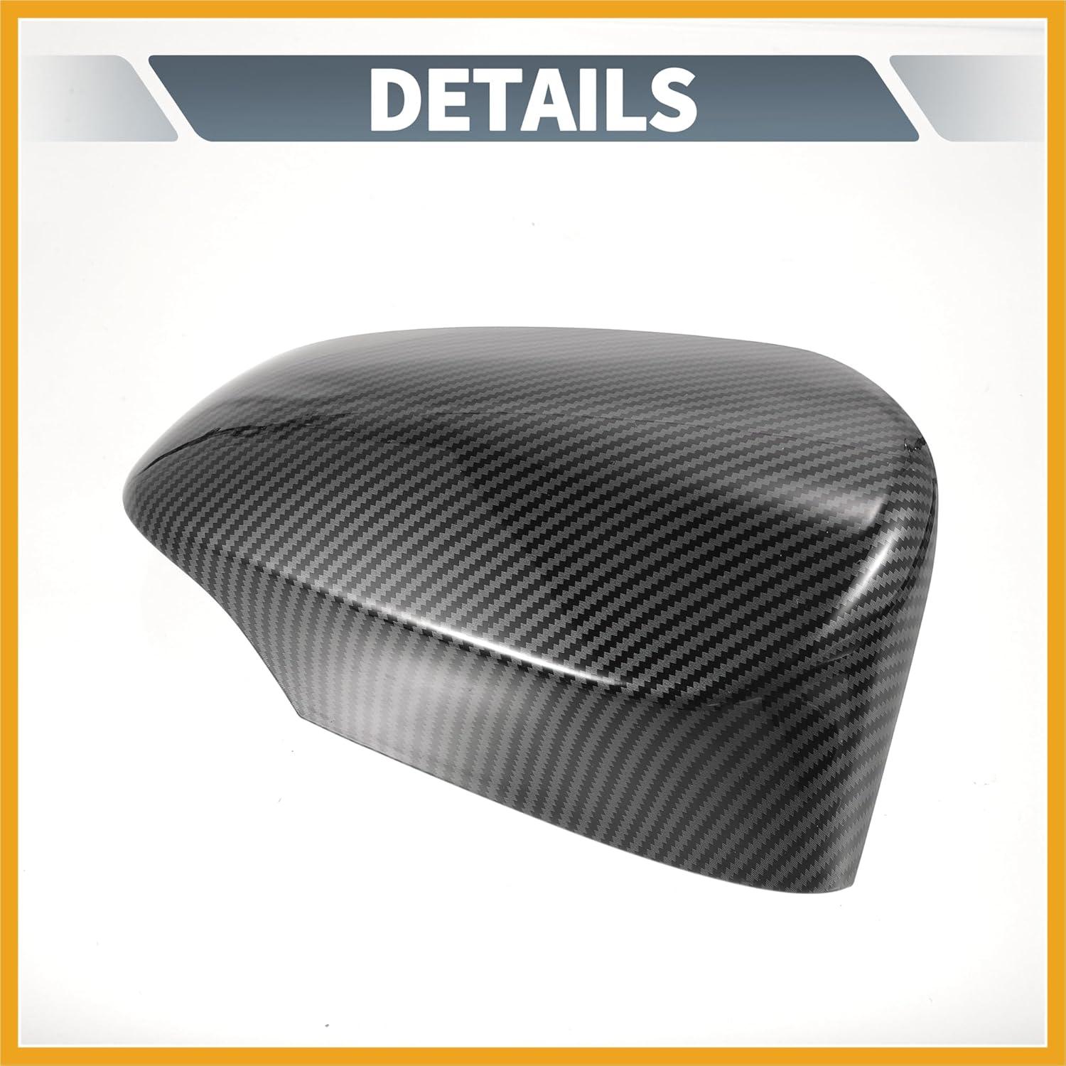 Cubiertas de Espejo Retrovisor Toyota Corolla 2014-2018 Fibra de Carbono