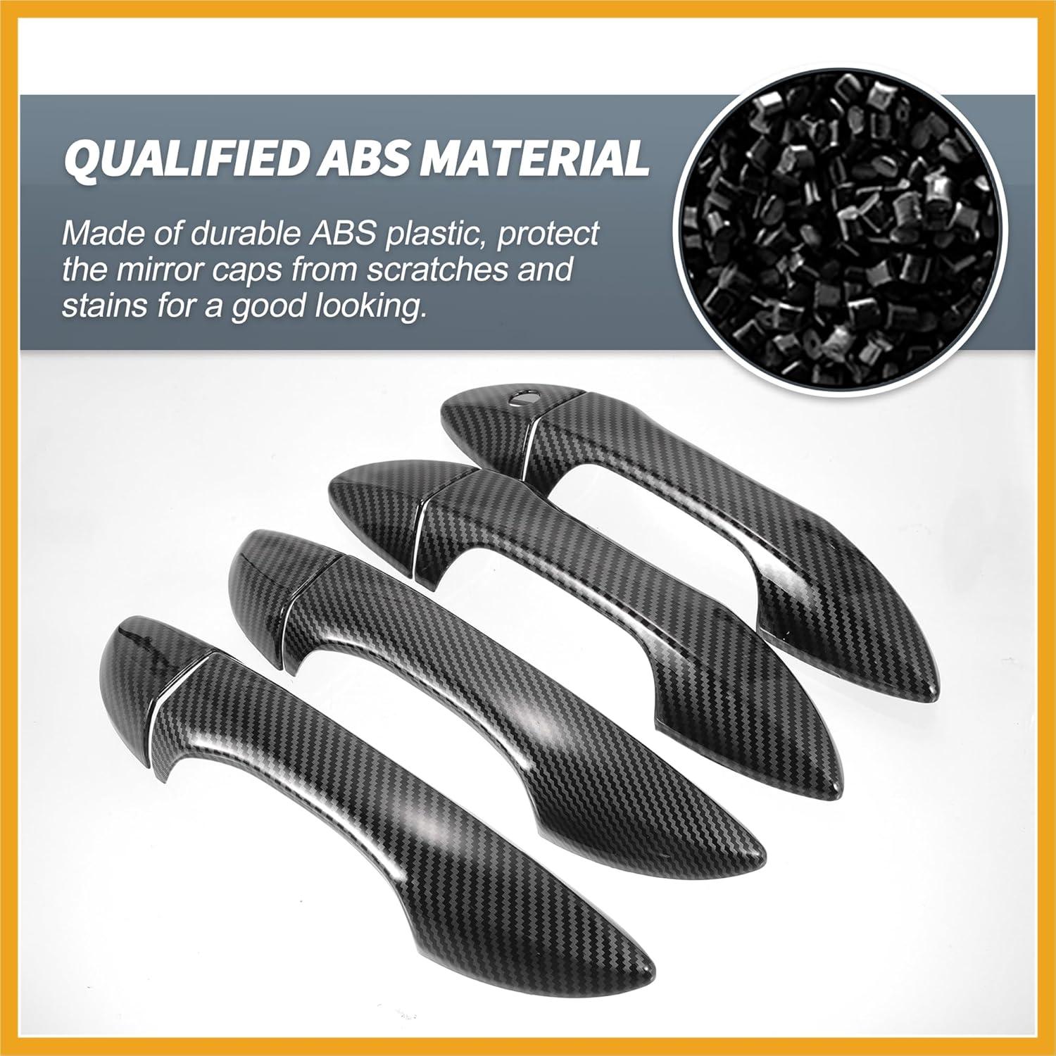 Cubiertas de Espejo Retrovisor Toyota Corolla 2014-2018 Fibra de Carbono