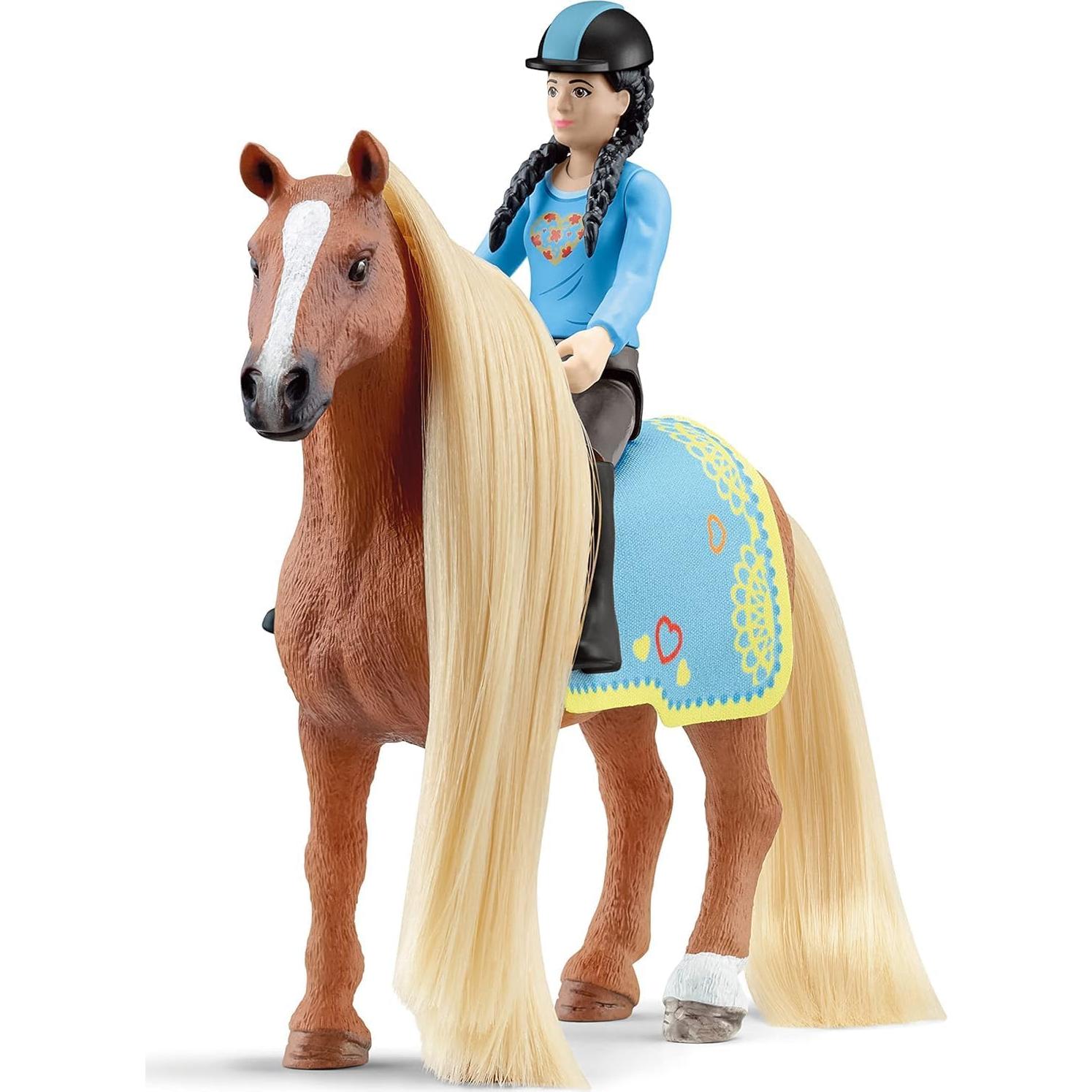 Set de Belleza Sofia's Beauties Schleich 18 Piezas Jinete Kim