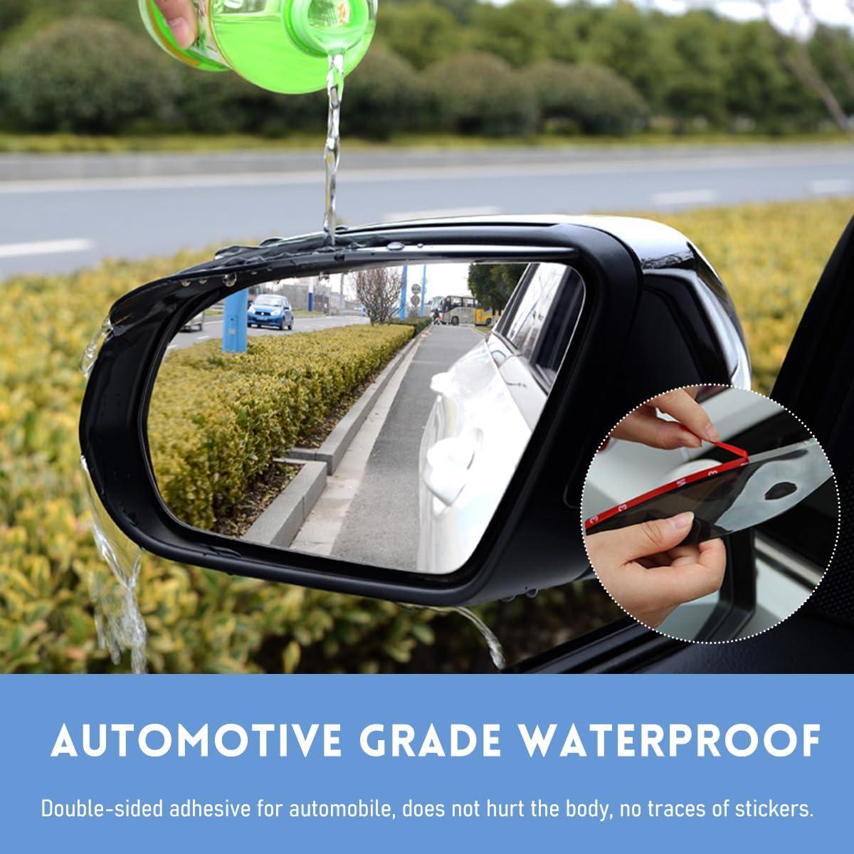 2 Protectores de Lluvia Gasedin para Espejos Retrovisores Auto