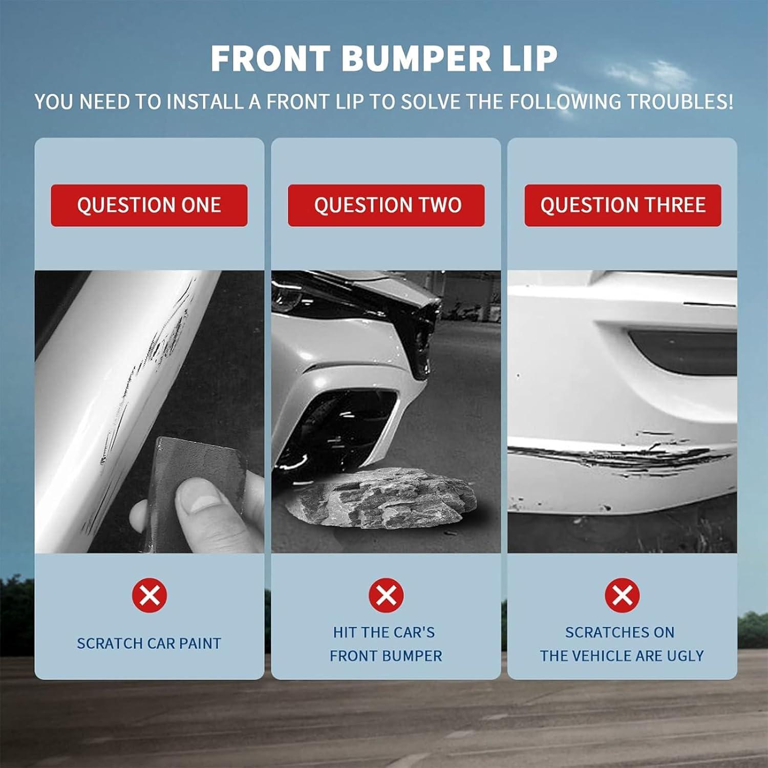 Labio de Parachoques Frontal Archaic para Honda Accord 2021-2022