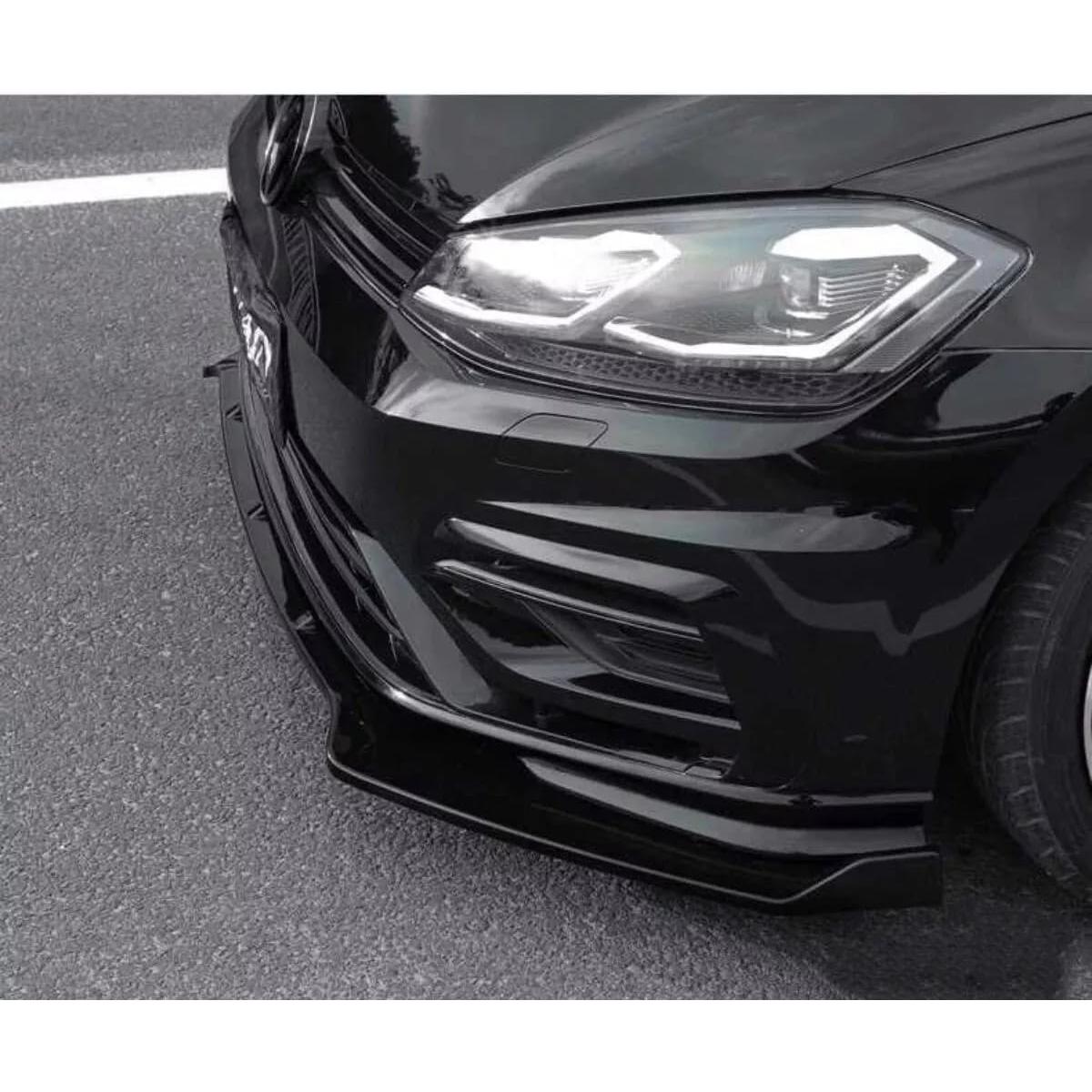 Divisor de Labio de Parachoques Frontal MUTUSAISI para VW Golf GTI/R 2015-2021