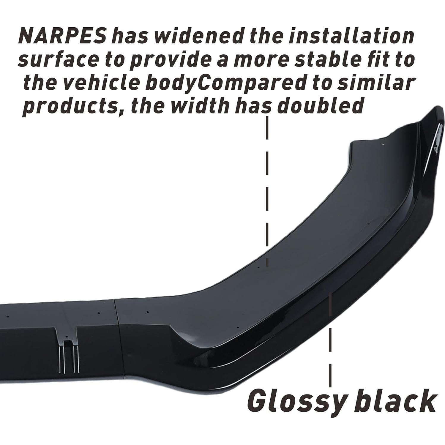Divisor de Labio Frontal Narpes para Audi S4 A4 B8.5 2013-2016