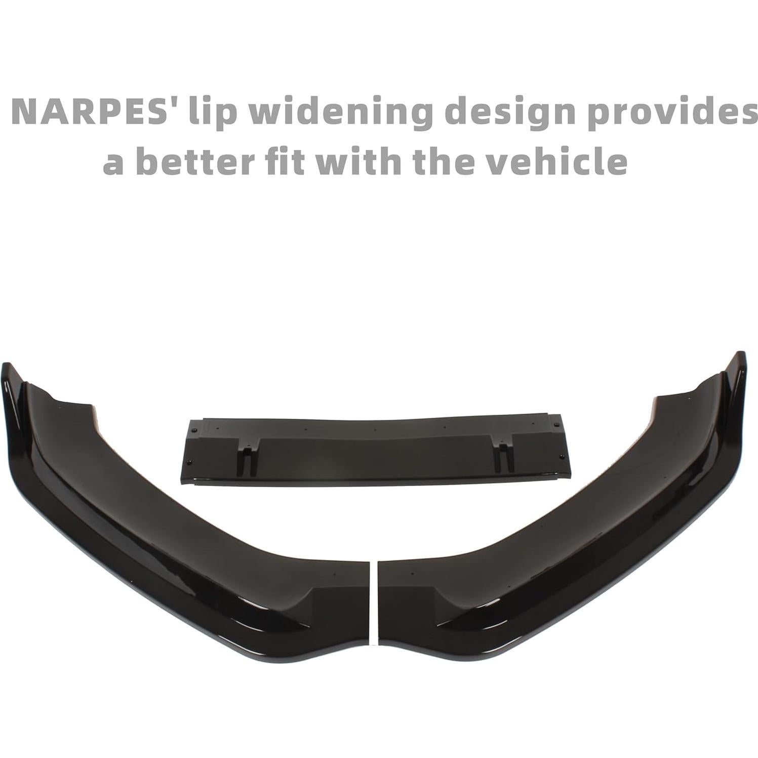 Divisor de Labio Frontal Narpes para Audi S4 A4 B8.5 2013-2016