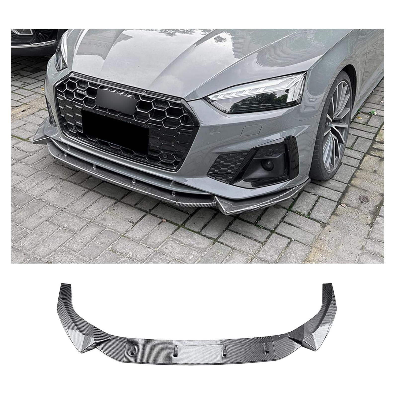 Labio Frontal Audi A5 Sline S5 2021-2024 Fibra de Carbono