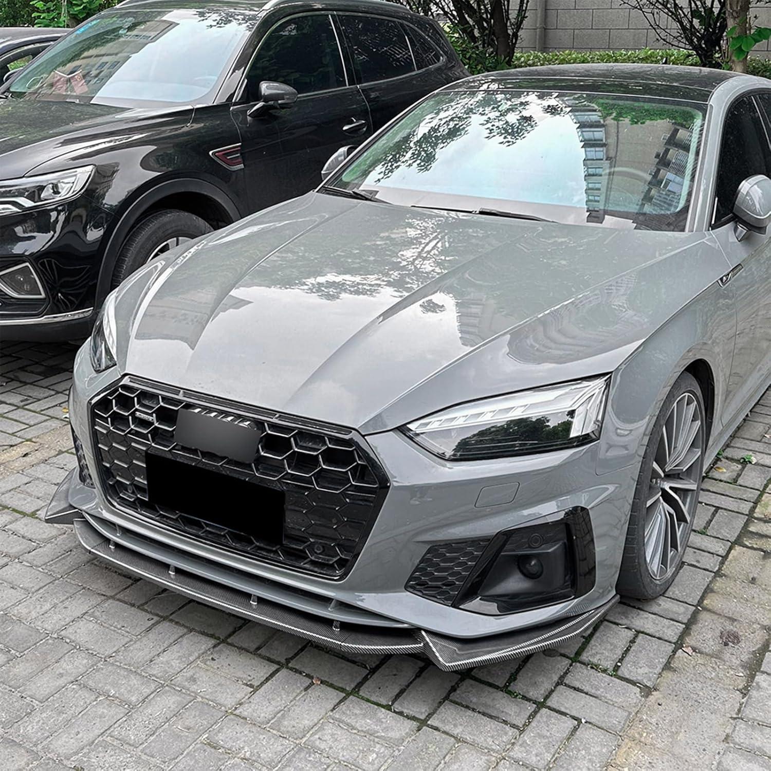 Labio Frontal Audi A5 Sline S5 2021-2024 Fibra de Carbono