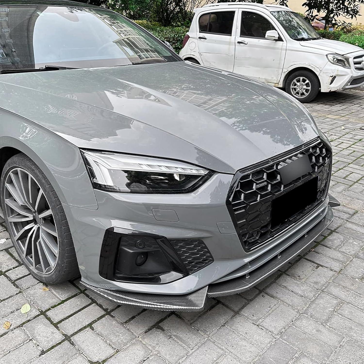 Labio Frontal Audi A5 Sline S5 2021-2024 Fibra de Carbono