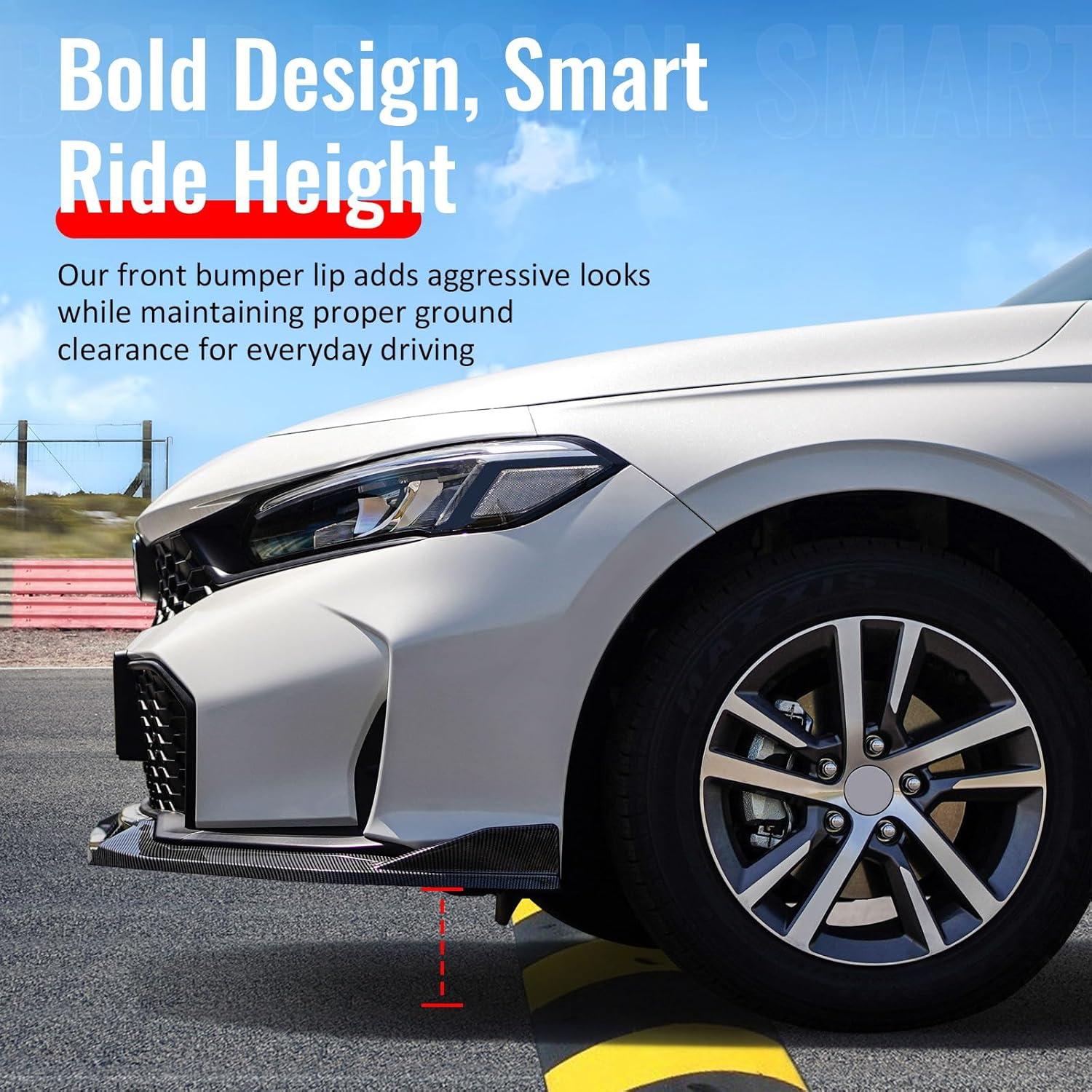 Labio Divisor de Parachoques Frontal IKON MOTORSPORTS para BMW E82 E88 2008-2013