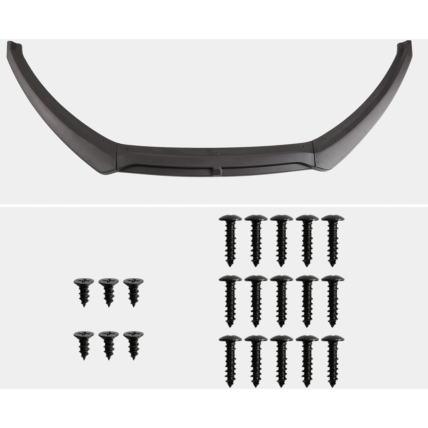 Labio de Parachoques Frontal Spec-D Negro Mate Ford Focus 2015-2018