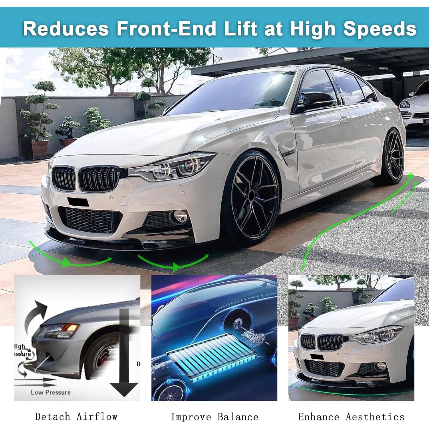 KHK Lip Spoiler Frontal BMW Serie 3 F30 F31 2012-2018 ABS