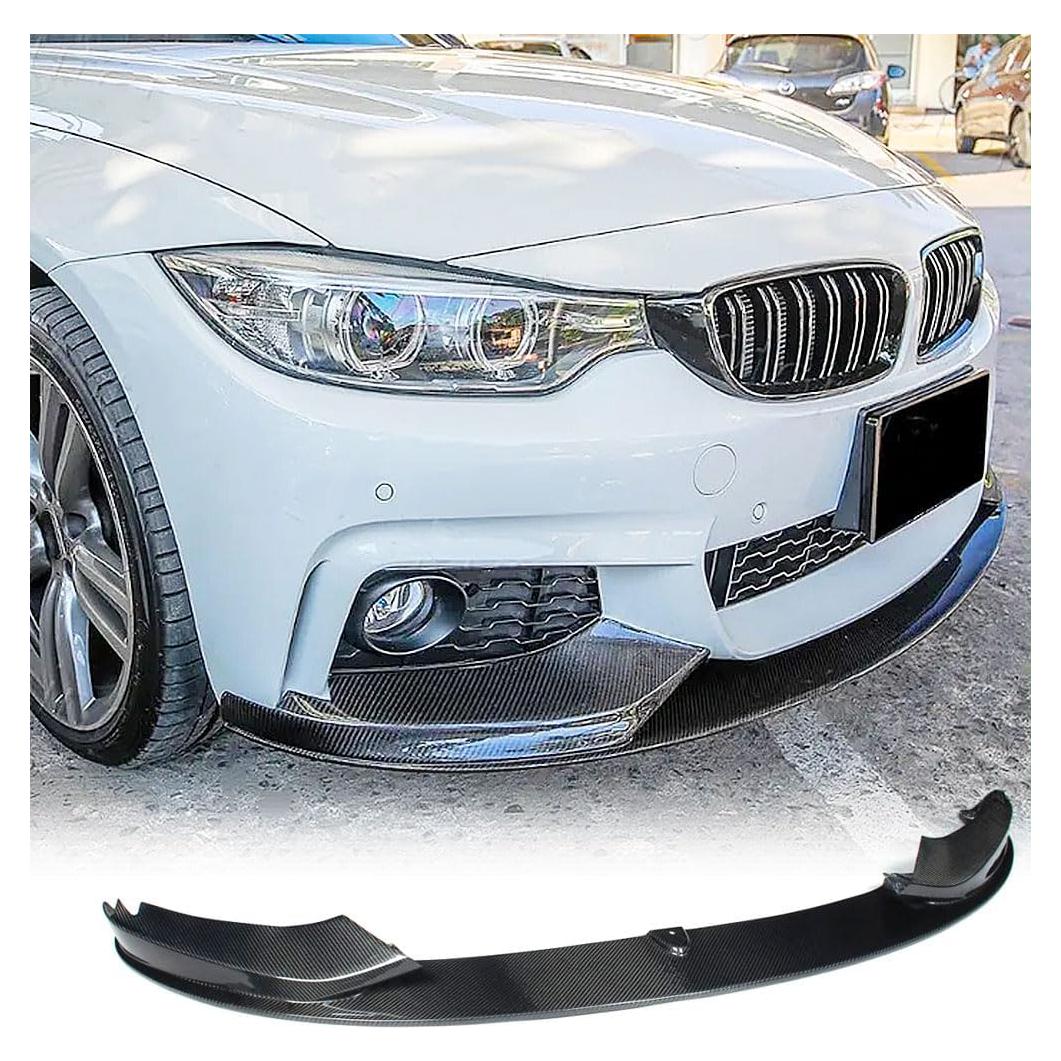 Labio Frontal de Fibra de Carbono KIT MCARCAR para BMW F32 F33 F36 M-Sport 2014-2018