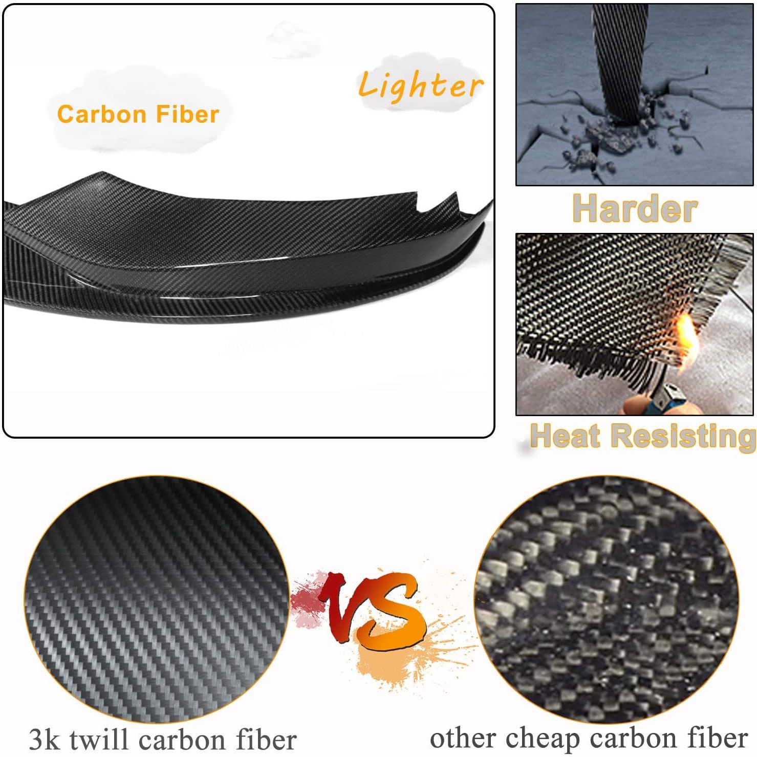 Labio Frontal de Fibra de Carbono KIT MCARCAR para BMW F32 F33 F36 M-Sport 2014-2018