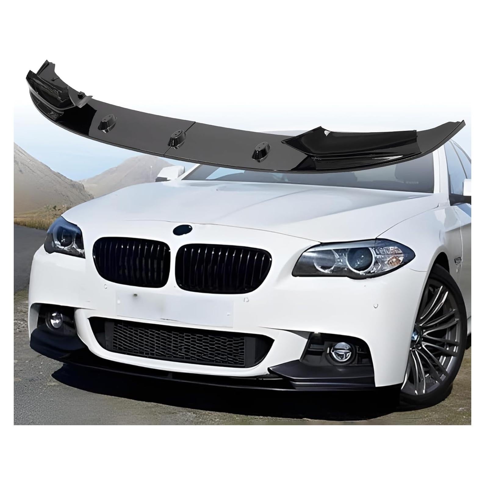Labio Spoiler Frontal BMW F10 F18 M Sport 2011-2016 Negro