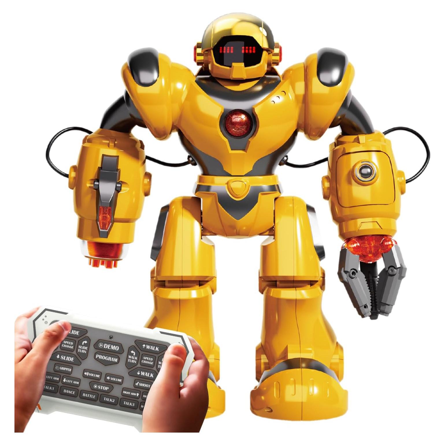 Robot Programable BEZGAR TR300 Amarillo 34 cm Control Remoto