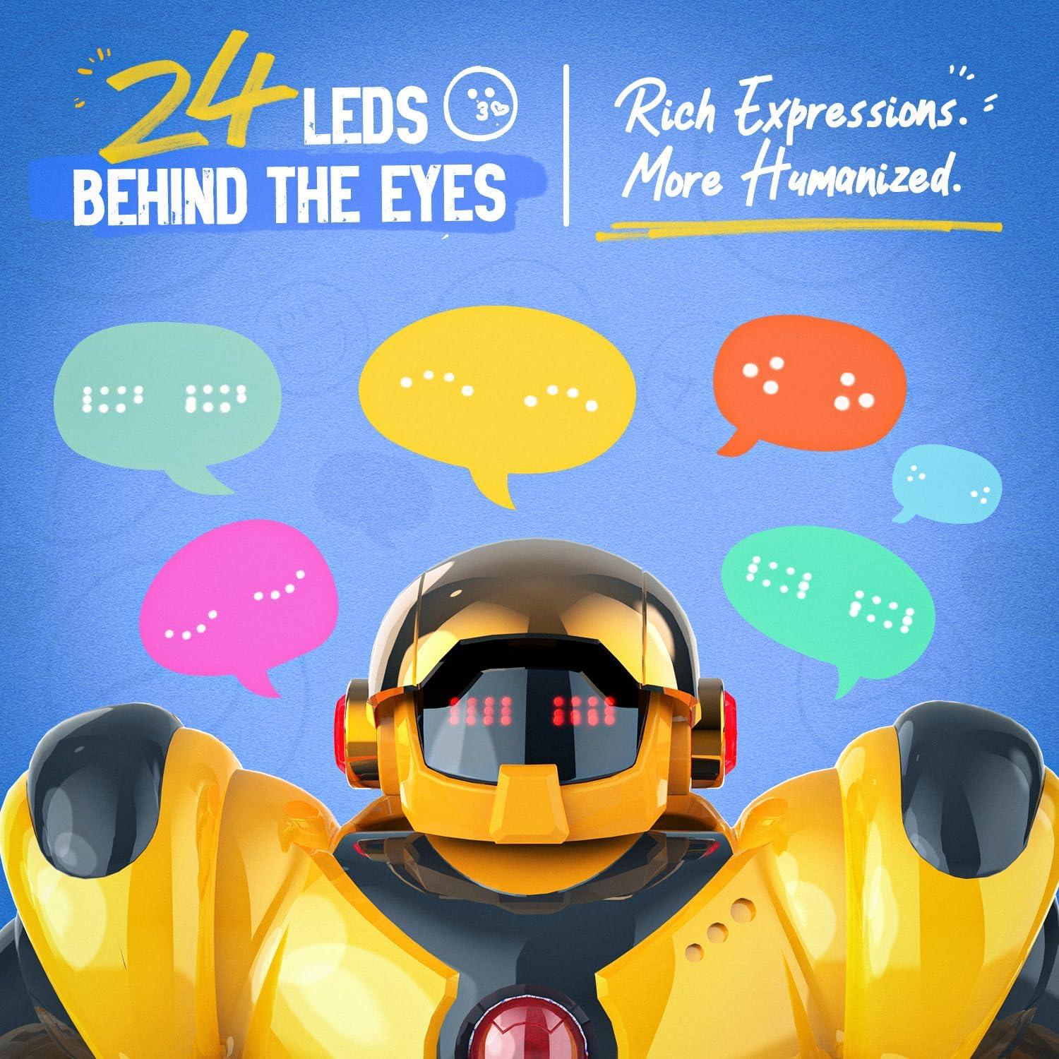 Robot Programable BEZGAR TR300 Amarillo 34 cm Control Remoto