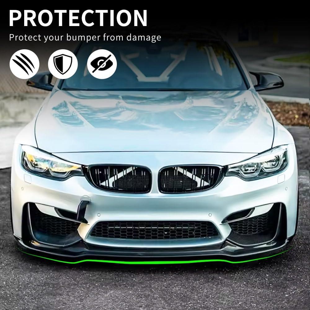 Labio Frontal BMW M3 M4 2015-2020 XPHAZZ ABS Negro Brillante