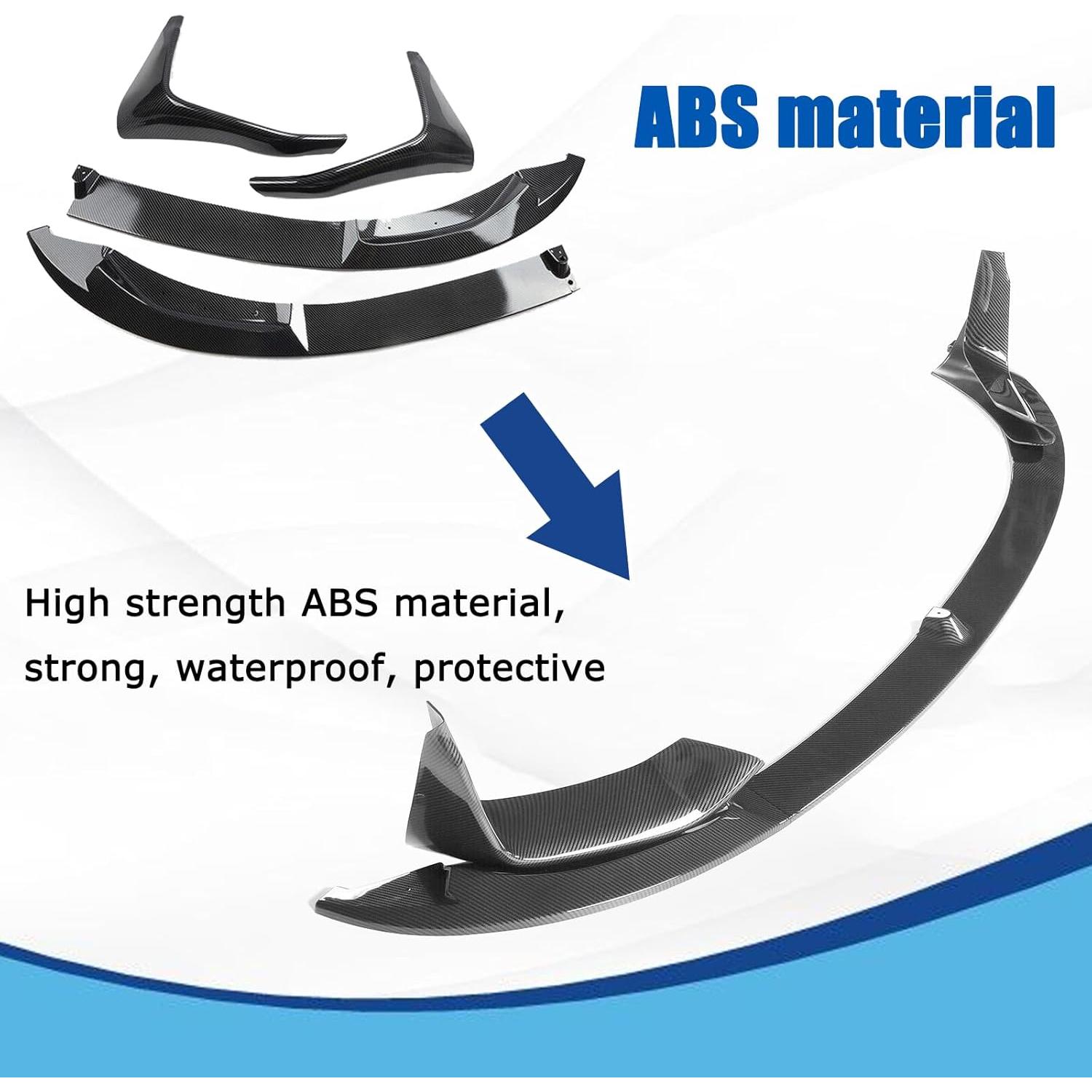 Labio Parachoques Frontal BMW F80 M3 F82 F83 M4 2015-2019 ABS