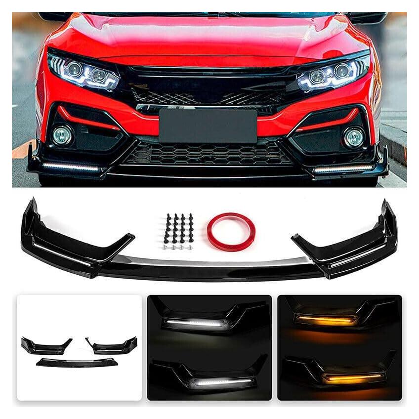 Labio Parachoques Frontal WheelX para Honda Civic 2016-2021