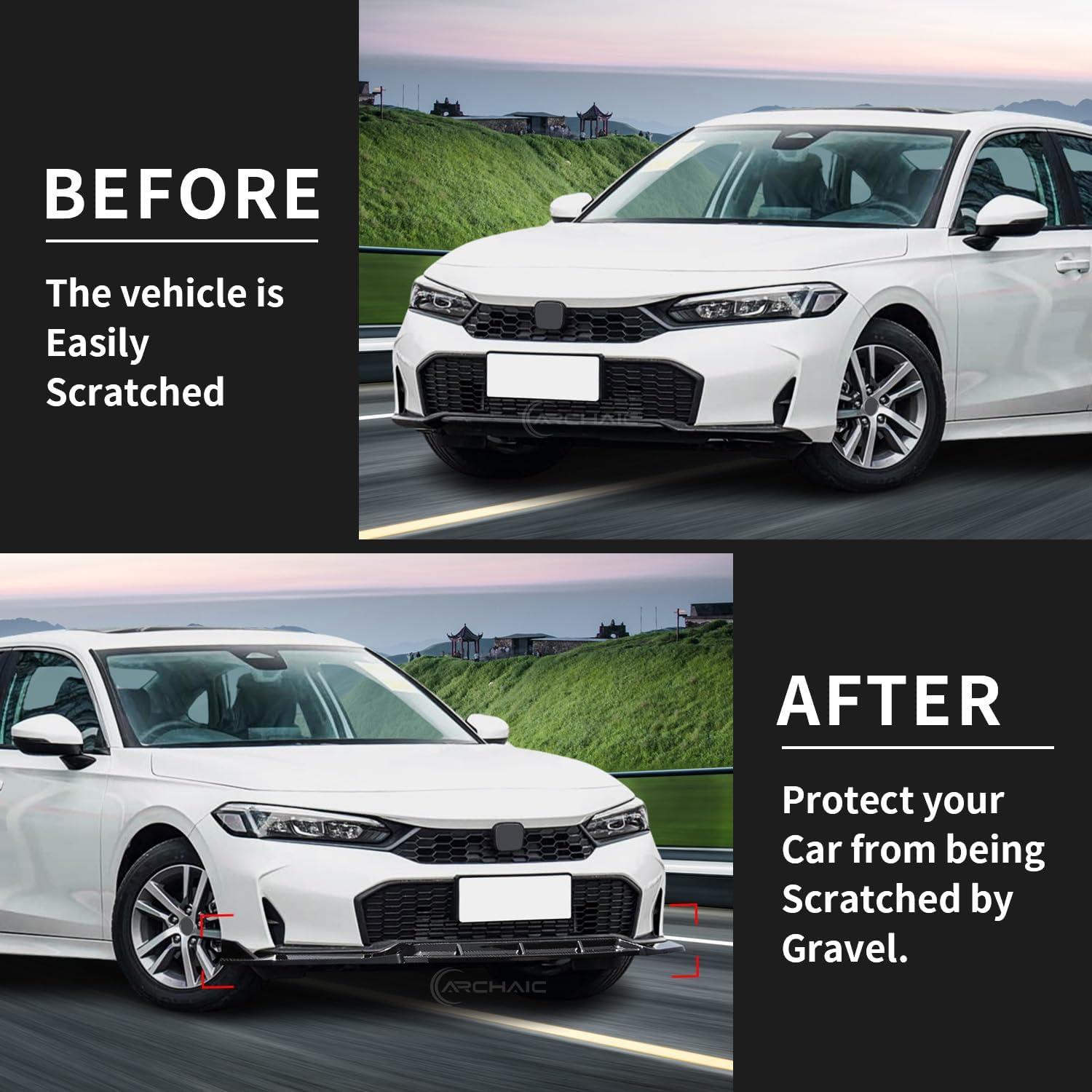 Spoiler Frontal Archaic para Honda Civic 2025+ Sedan/Hatchback