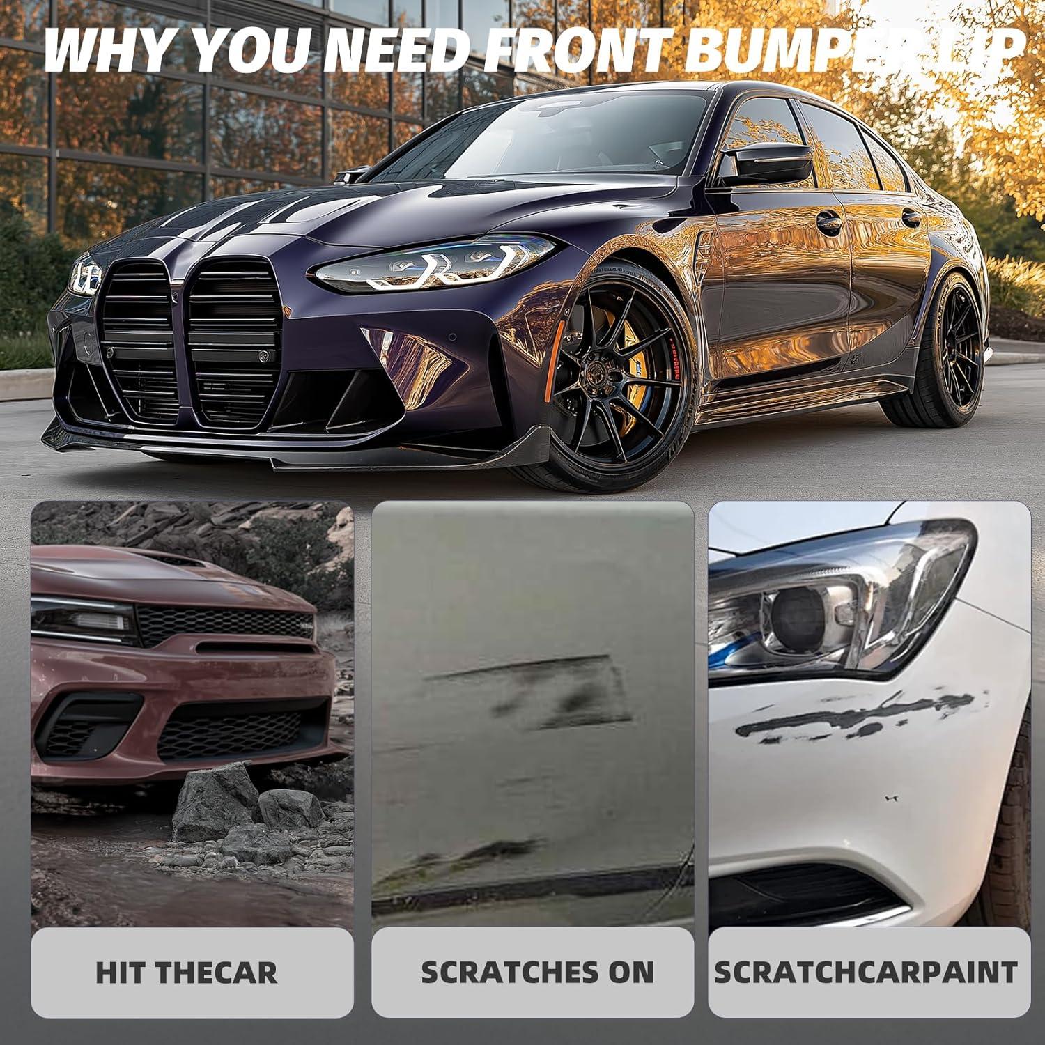 Spoiler Divisor de Labio Parachoques Frontal ZXMOTO BMW G80 M3 M4 2021-2025