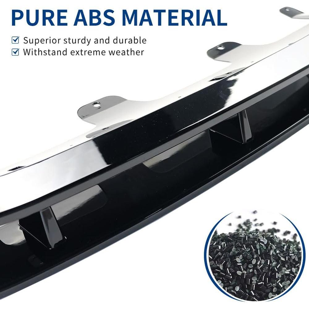 Labio Frontal BMW X5 F15 M-Sport 2014-2018 ABS Negro Brillante